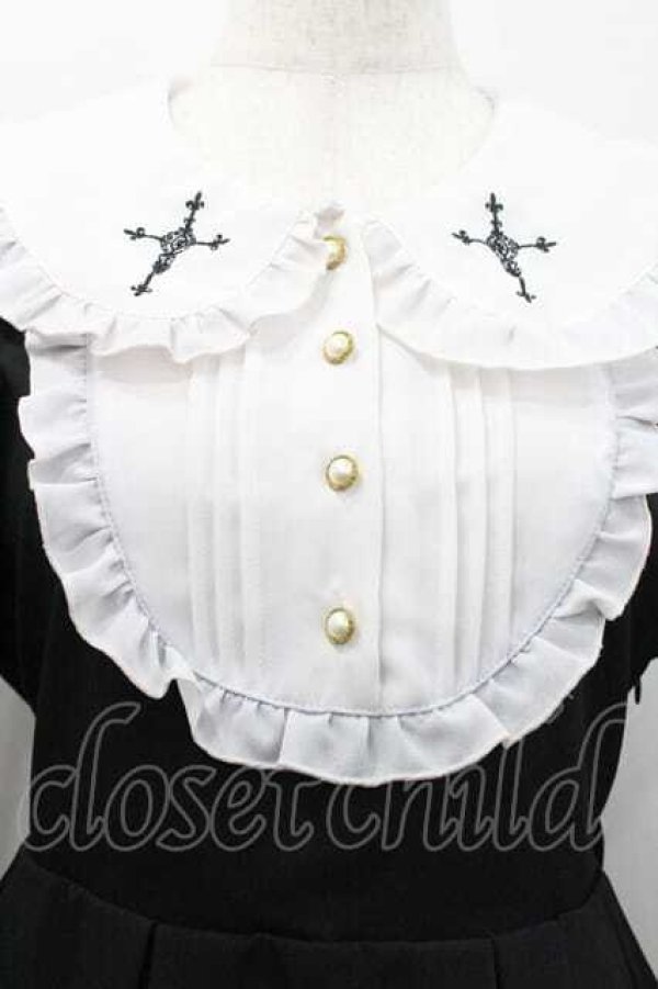 画像3: Amavel / Rosary Vampire召使いワンピース  黒Ｘ白 I-26-01-10-090-CA-OP-SA-ZI (3)