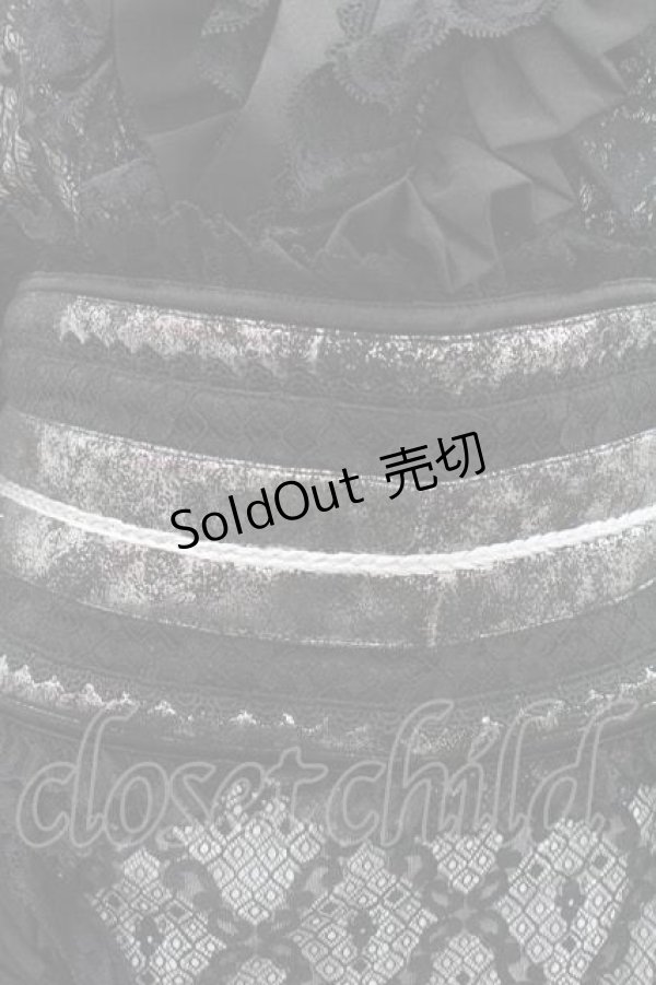 画像3: Hoshibako Works / 月影の待ちびと和様セットアップワンピース  黒 I-26-01-10-095-LO-OP-SA-ZI (3)