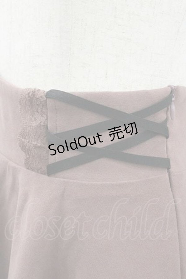 画像3: Rojita / サイドクロスサス付サーキュラースカート  ピンク I-26-01-10-108-LO-SK-SA-ZI (3)