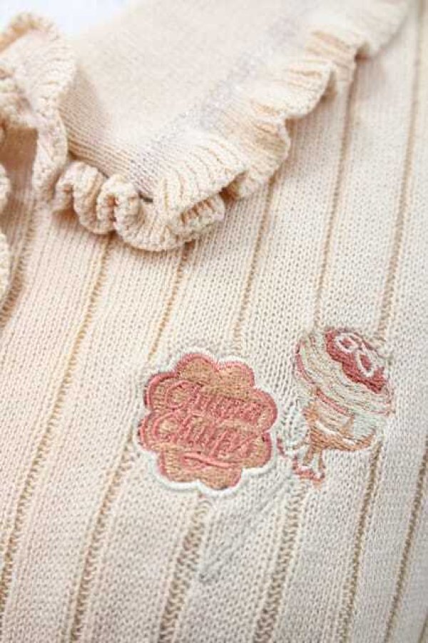 画像3: axes femme POETIQUE / チュッパチャプス ニットポロ  オレンジ I-26-01-10-013-AX-TO-SA-ZI (3)