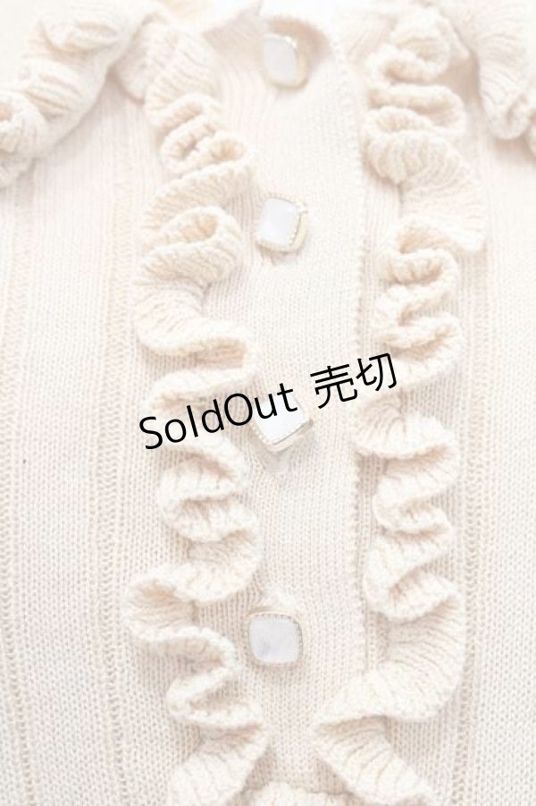 画像4: axes femme POETIQUE / チュッパチャプス ニットポロ  オレンジ I-26-01-10-013-AX-TO-SA-ZI (4)