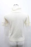 画像2: JESUS DIAMANTE / パールリボンハイネックニットトップス  生成り I-26-01-10-016-JE-TO-SA-ZI (2)