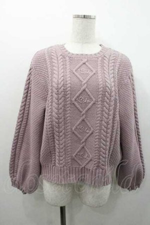 画像: F&A / セーター  ピンク I-26-01-10-021-LO-TO-SA-ZI