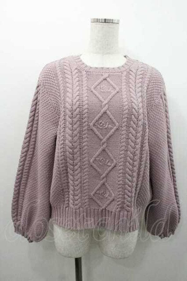 画像1: F&A / セーター  ピンク I-26-01-10-021-LO-TO-SA-ZI (1)