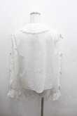画像2: Chalmiere / フリルブラウス M ホワイト I-26-01-13-005-0-BL-SA-ZI (2)