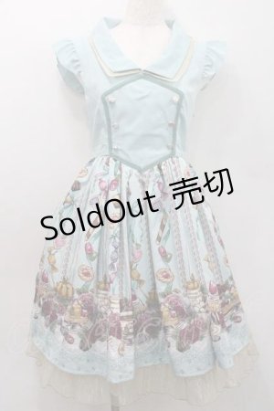 画像: axes femme Kawaii / シュガリータイムノースリOP  ミント I-26-01-13-057-AX-OP-SA-ZI