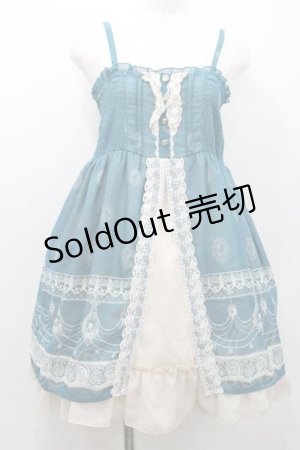 画像: axes femme / 単色パネルシャーリングチュニ  青Ｘ白 I-26-01-13-064-AX-OP-SA-ZI