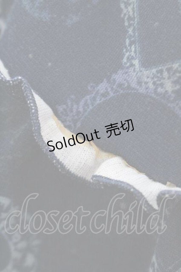 画像9: axes femme / オーナメント柄チュニック Ｍ ネイビー I-26-01-13-066-AX-OP-TE-ZI (9)