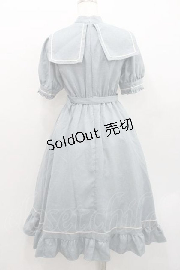 画像2: Kurumi Collaboration / マリンアカデミアワンピース SS 淡青 I-26-01-13-076-0-OP-SA-ZI (2)