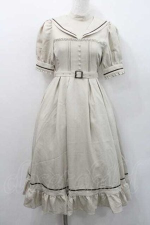 画像: Kurumi Collaboration / マリンアカデミアワンピース SS 中薄橙 I-26-01-13-077-0-OP-SA-ZI