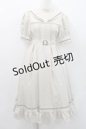 画像: Kurumi Collaboration / マリンアカデミアワンピース SS 中薄橙 I-26-01-13-077-0-OP-SA-ZI