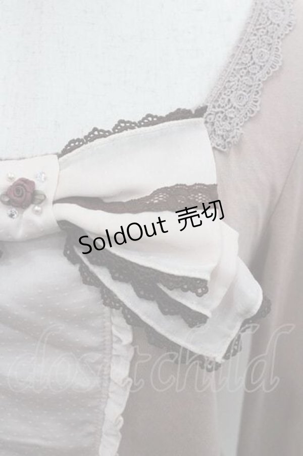 画像3: axes femme / BIGリボンニットトップス Ｍ ピンク I-26-01-13-011-AX-TO-TE-ZI (3)