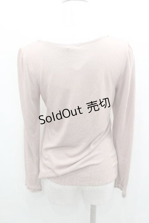 画像4: axes femme / BIGリボンニットトップス Ｍ ピンク I-26-01-13-011-AX-TO-TE-ZI (4)