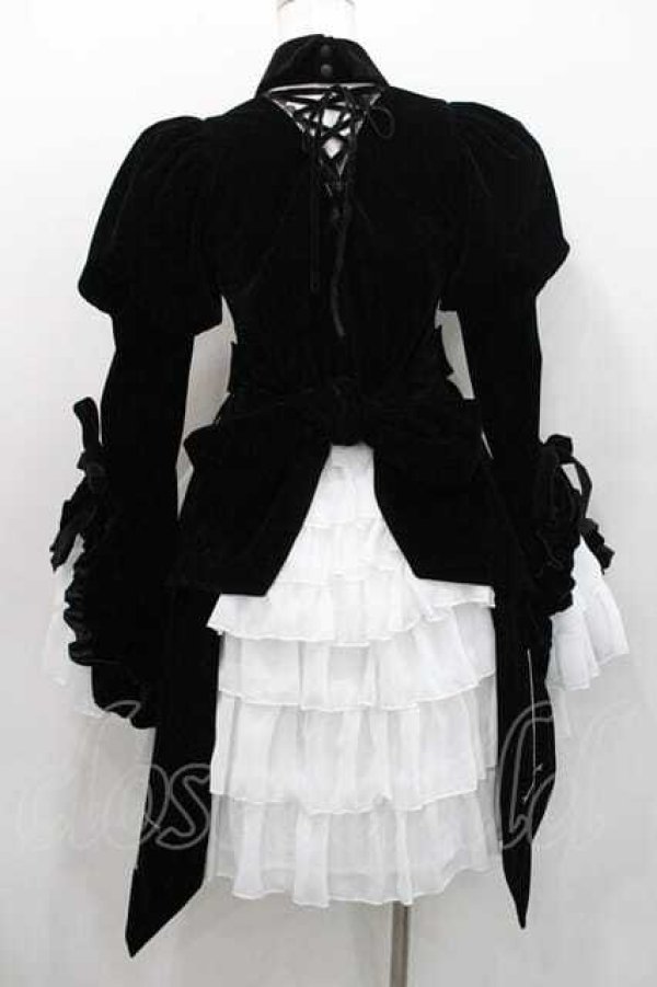 画像2: ATELIER PIERROT / Blackwing Crucifix Dress Set -水銀燈コラボ-  ブラック I-26-01-13-082-EL-OP-SA-ZI (2)