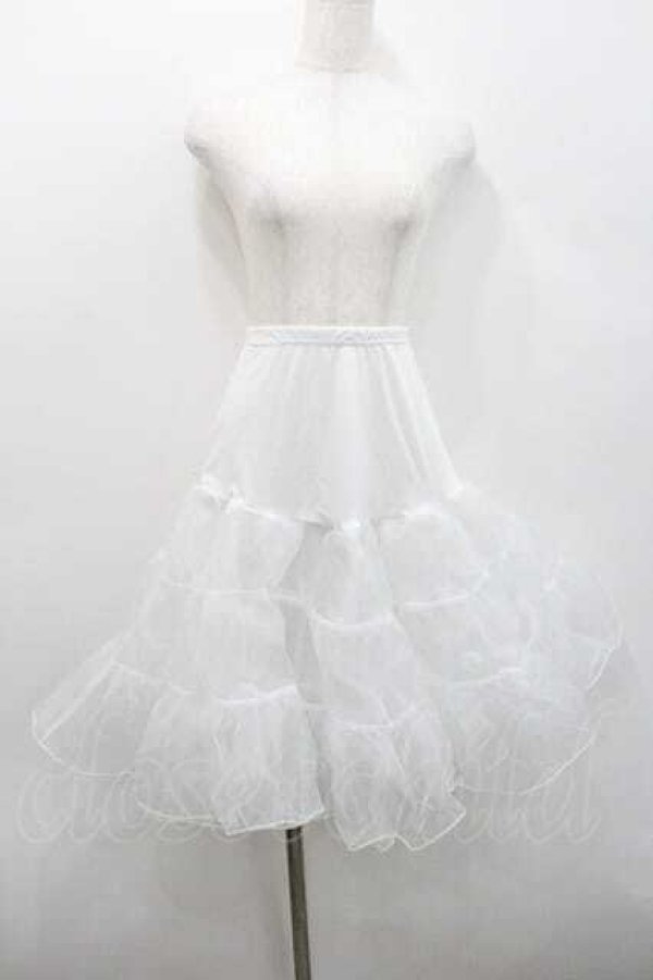 画像1: LOLITAその他(お買取対象外) / オーガンジーパニエ  ホワイト I-26-01-13-083-LO-SK-SA-ZI (1)