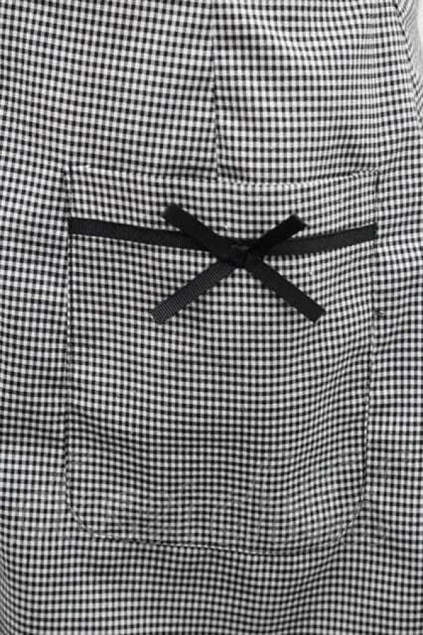 画像3: evelyn / ギンガムチェックスカート  黒Ｘ白チェック I-26-01-13-088-LO-SK-SA-ZI (3)