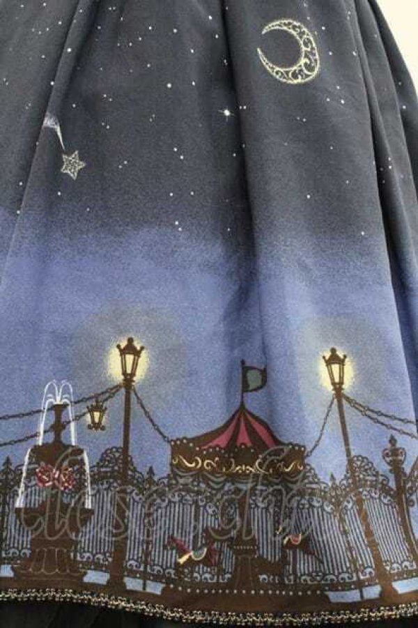 画像5: axes femme / ロマンティック星空スカート Ｍ  I-26-01-13-090-AX-SK-TE-ZI (5)