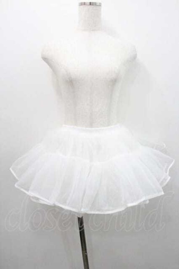 画像1: Wunderwelt / オリジナルドロワーズミニパニエ(30cm)  ホワイト I-26-01-13-095-EL-SK-SA-ZI (1)