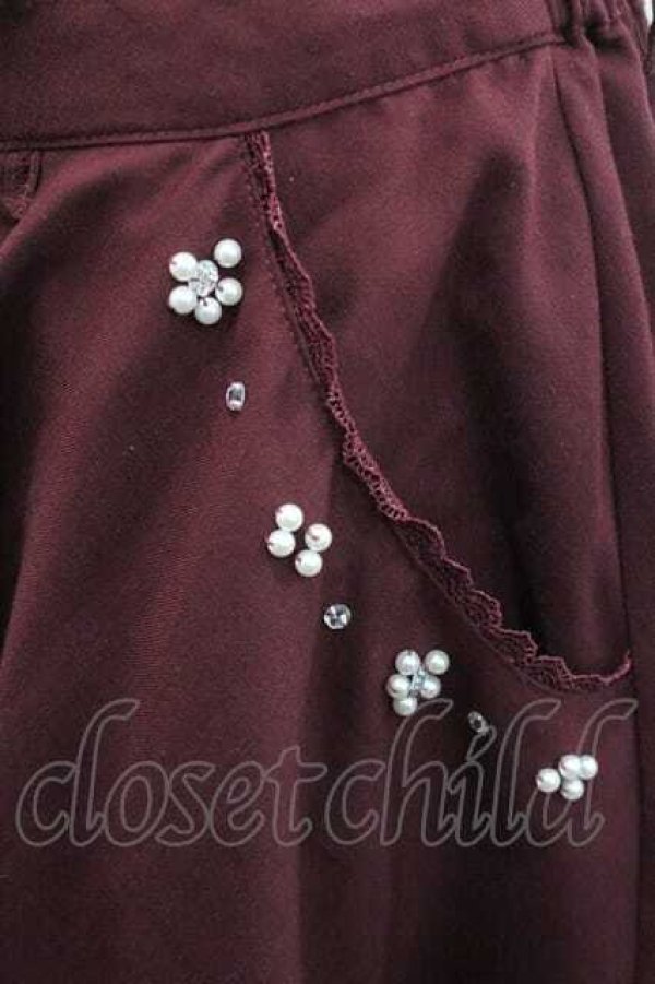 画像3: axes femme / キュロット Ｍ ワイン I-26-01-13-096-AX-PA-TE-ZI (3)