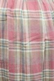 画像3: F i.n.t / ベルト付きチェックウールスカート  ピンク I-26-01-13-101-0-SK-SA-ZI (3)