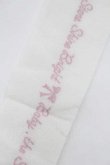 画像3: BABY,THE STARS SHINE BRIGHT / キラキラBABYロゴオーバーニーソックス  白 I-26-01-13-117-BA-ZA-SA-ZI (3)