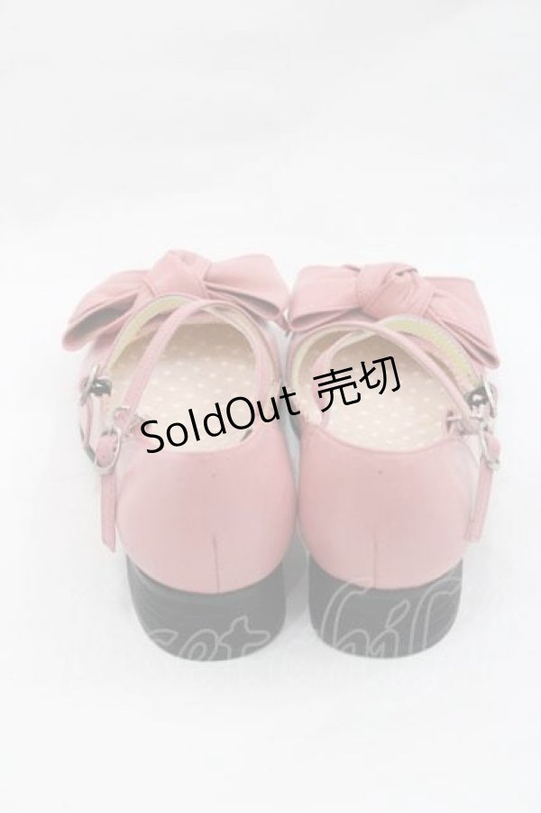 画像3: Emily Temple cute / リボンシューズ 22.5 ピンク I-26-01-13-120-ET-SH-SA-ZI (3)