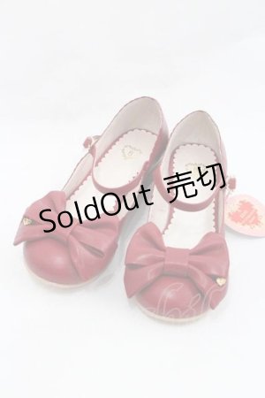 画像: BABY,THE STARS SHINE BRIGHT / リルリボンシューズ S エンジ I-26-01-13-121-BA-SH-SA-ZI