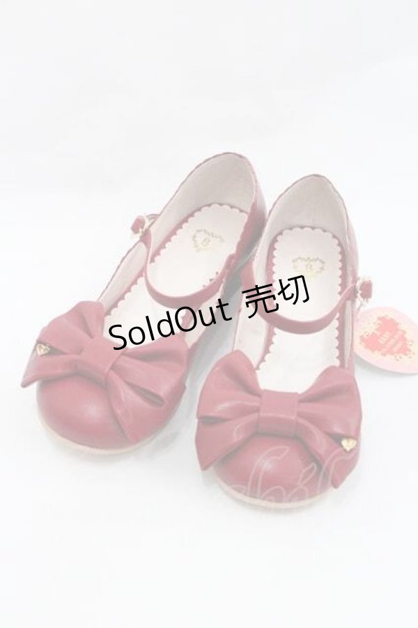 画像1: BABY,THE STARS SHINE BRIGHT / リルリボンシューズ S エンジ I-26-01-13-121-BA-SH-SA-ZI (1)