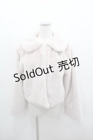 画像: Honey Cinnamon / ファージャケット  ピンク I-26-01-13-025-LO-JA-SA-ZI