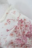 画像4: PINK HOUSE / 桜柄半袖ワンピース  ホワイト I-26-01-15-066-LO-SK-SA-ZI (4)