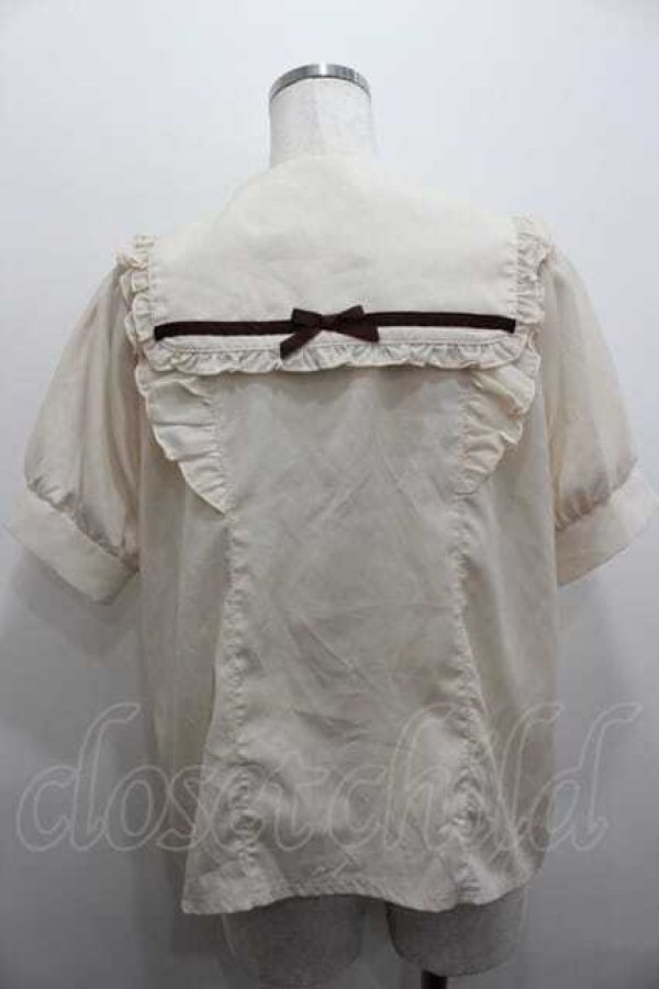 画像3: axes femme POETIQUE / ヒマワリブーケ刺繍ブラウス  生成り I-26-01-15-008-AX-BL-SA-ZI (3)