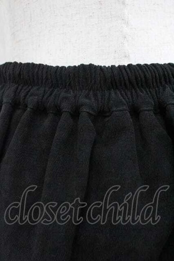 画像3: Ank Rouge / フロントボタンミニスカート  黒 I-26-01-15-086-CA-SK-SA-ZI (3)