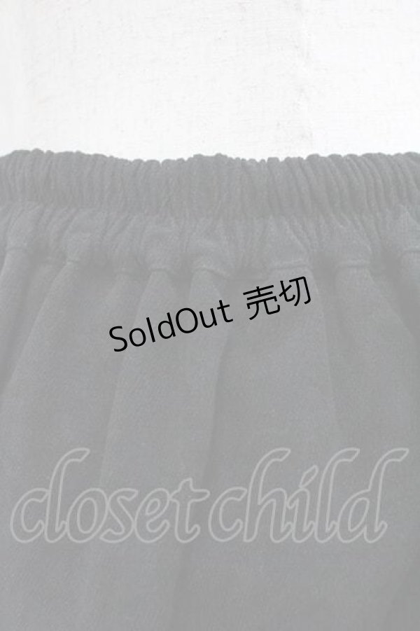 画像3: Ank Rouge / フロントボタンミニスカート  黒 I-26-01-15-086-CA-SK-SA-ZI (3)