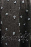 画像3: Jane Marple / ドットスカート  グレーＸサックス I-26-01-15-087-JM-SK-SA-ZI (3)