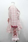 画像3: Chalmiere / タータンチェックジャケット M ピンク I-26-01-15-010-0-JA-SA-ZI (3)