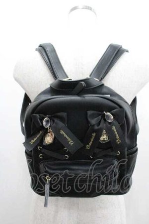 画像: Jamieエーエヌケー / ディズニーツイステッドワンダーランドリュック  黒 I-26-01-15-099-0-BG-SA-ZI