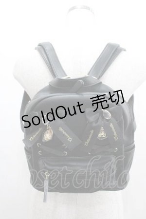 画像: Jamieエーエヌケー / ディズニーツイステッドワンダーランドリュック  黒 I-26-01-15-099-0-BG-SA-ZI