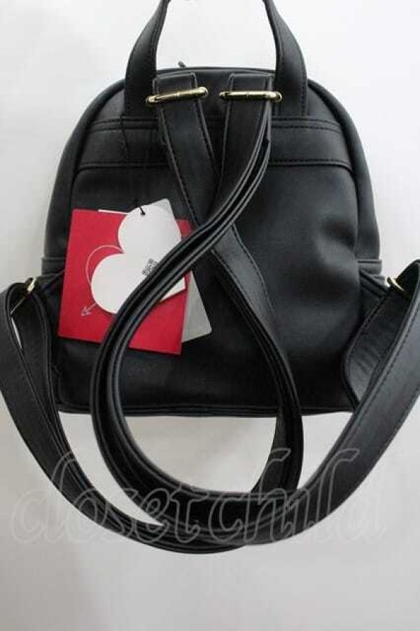 画像2: Jamieエーエヌケー / ディズニーツイステッドワンダーランドリュック  黒 I-26-01-15-099-0-BG-SA-ZI (2)