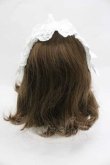 画像3: axes femme kawaii / トーションレースヘッドドレス  ホワイト I-26-01-15-112-AX-AC-SA-ZI (3)