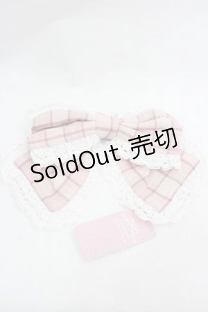 画像: Chalmiere / タータンチェックマルチリボン  ピンク I-26-01-15-117-0-ZA-SA-ZI