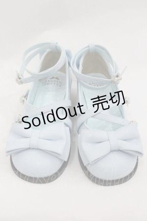 画像: Angelic Pretty / Tea Party Shoes M サックス I-26-01-15-124-AP-SH-SA-ZI