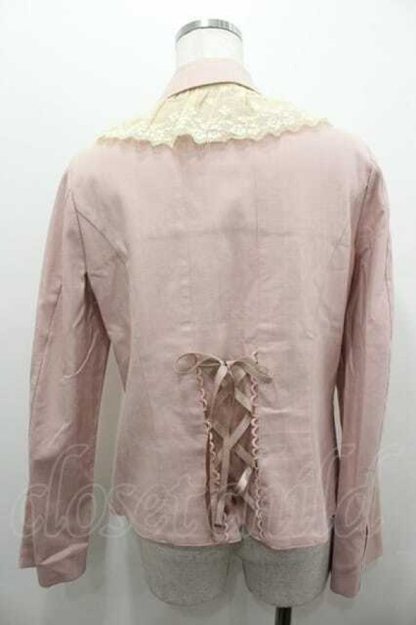 画像2: Garland / レースデザインジャケット  ピンク I-26-01-15-024-0-JA-SA-ZI (2)