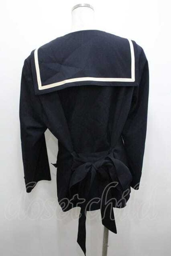 画像2: WONDERFUL WORLD / セーラージャケット  ネイビー I-26-01-15-027-LO-JA-SA-ZI (2)