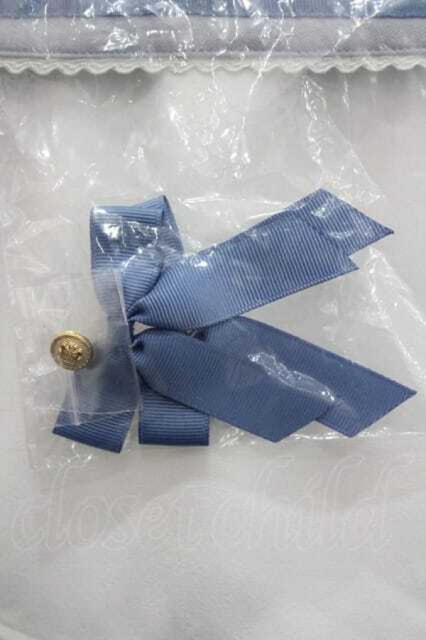 画像3: Amavel / Dreamingセーラーワンピース F 白×サックス I-26-01-15-031-CA-OP-TE-ZI (3)