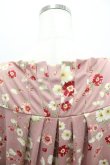画像3: PINK HOUSE / 胸元切り替え花柄五分袖ワンピース  ピンク I-26-01-18-055-LO-OP-SA-ZI (3)