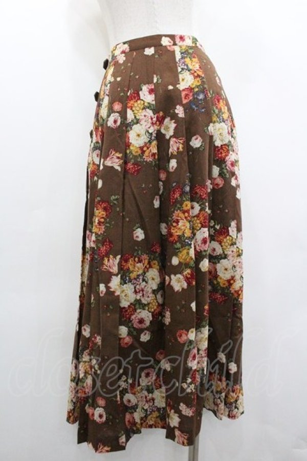 画像2: PINK HOUSE / プリントスカート  フラワーブーケ I-26-01-18-074-LO-SK-SA-ZI (2)