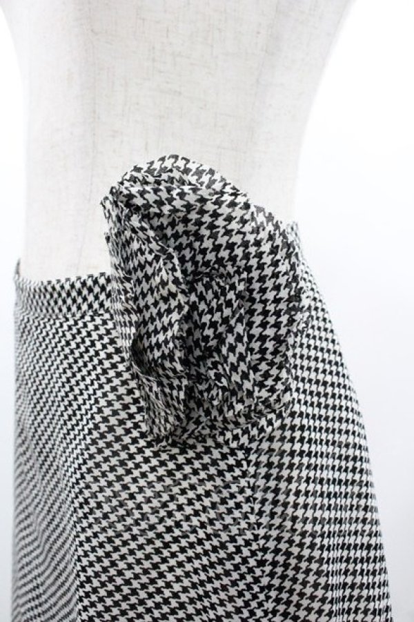 画像3: INGEBORG / セットアップスカート  千鳥白黒 I-26-01-18-075-LO-SK-SA-ZI (3)