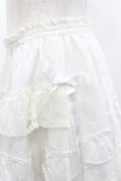 画像3: PINK HOUSE / フリルレーススカート  白 I-26-01-18-076-LO-SK-SA-ZI (3)