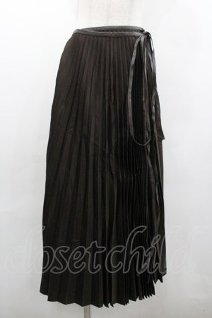 画像: INGEBORG / セットアップスカート  レザーテーププリーツ I-26-01-18-077-LO-SK-SA-ZI