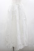 画像1: INGEBORG / セットアップスカート  フラワーレース I-26-01-18-081-LO-SK-SA-ZI (1)